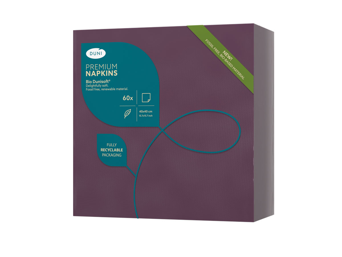 Dunisoft&reg; Napkin Plum 40cm