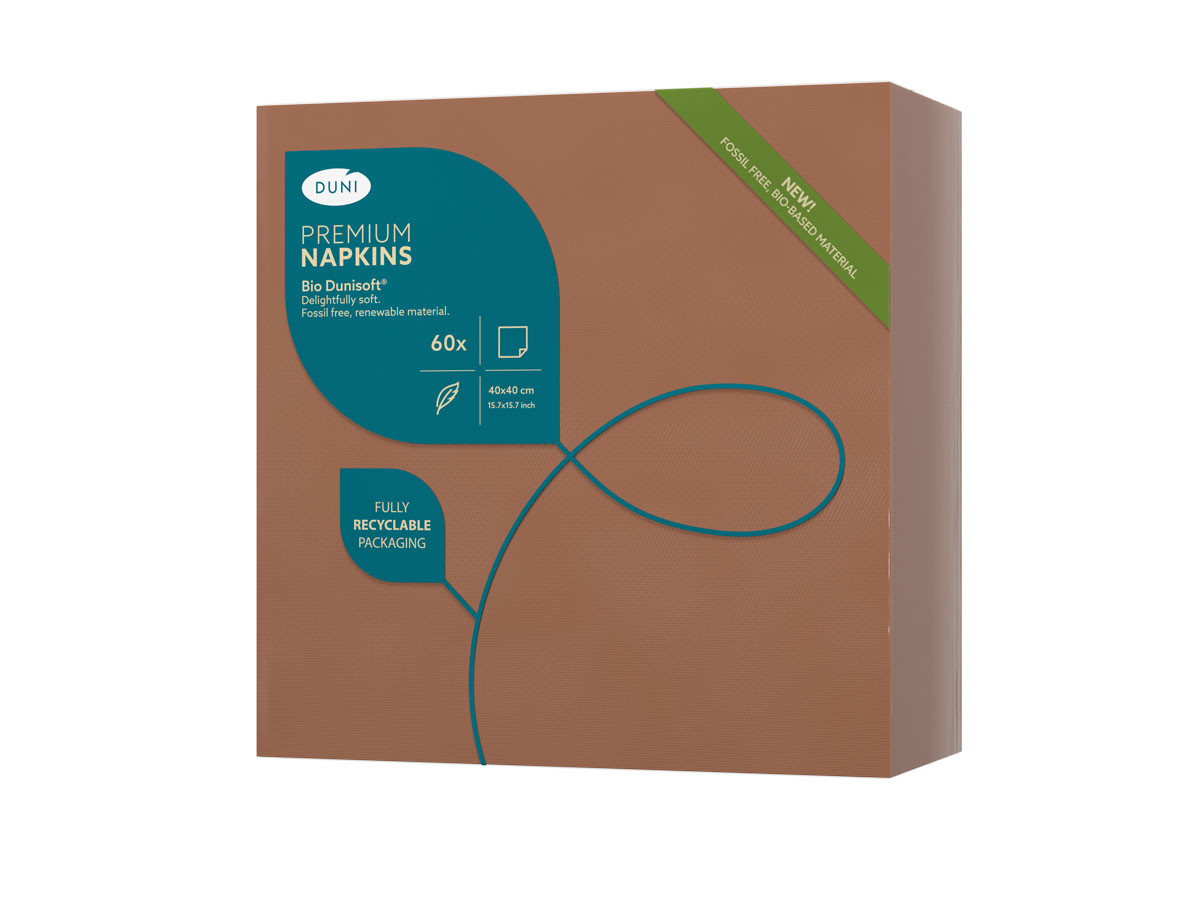 Dunisoft&reg; Napkin Chestnut 40cm