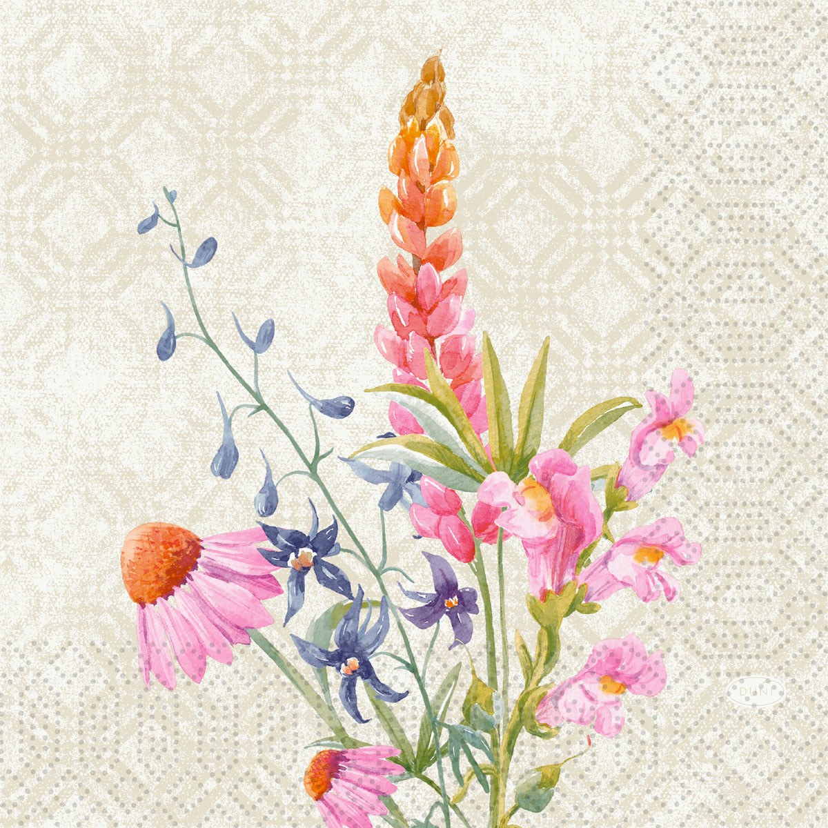Floret 3ply Tissue Napkin 33cm