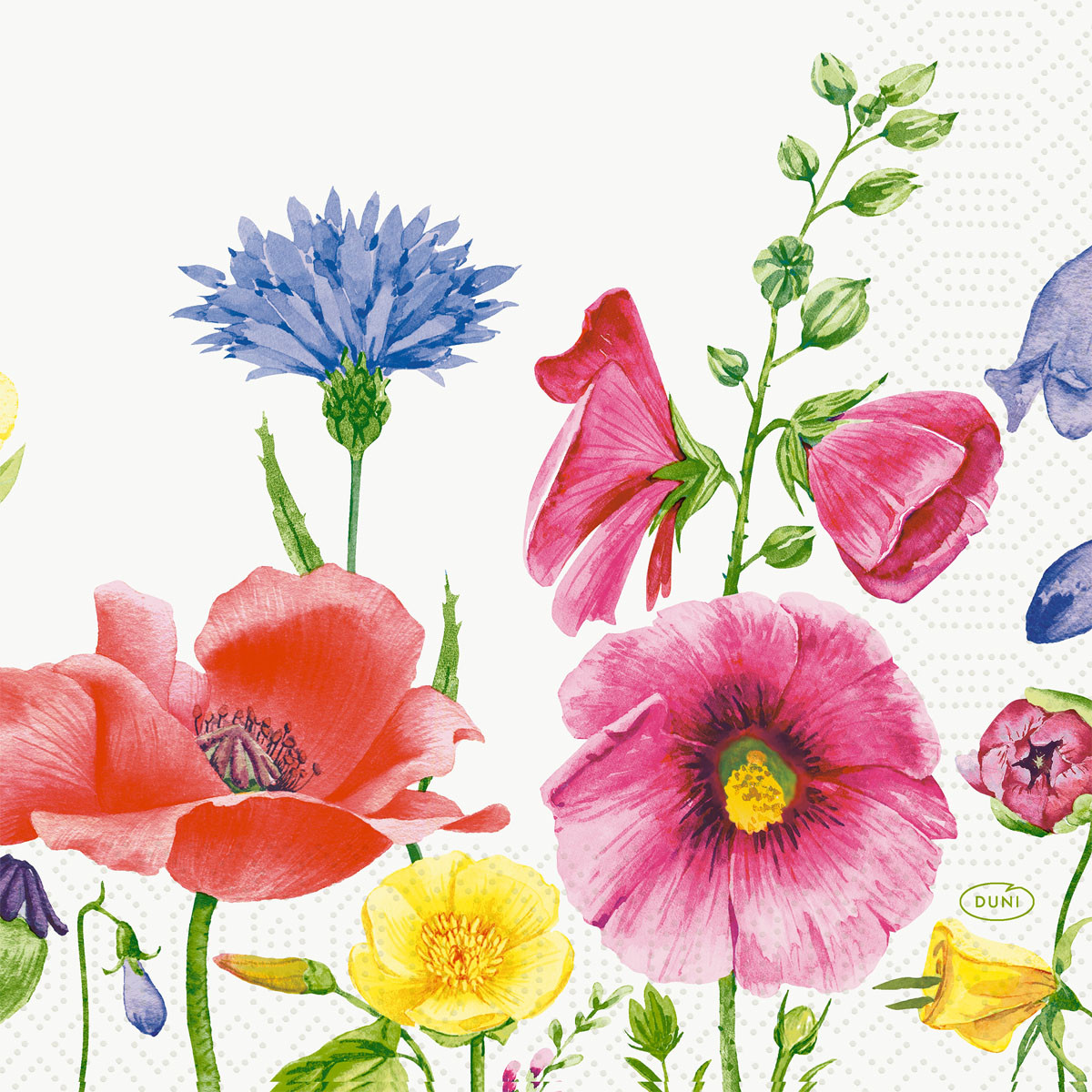 Flowy Meadow 3ply Tissue Napkin 33cm