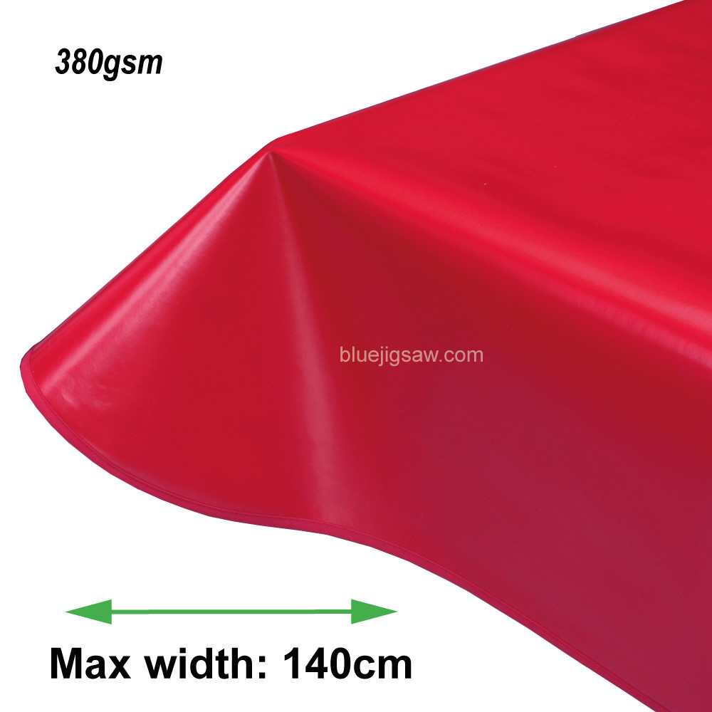Post Box Red PVC Tablecloth