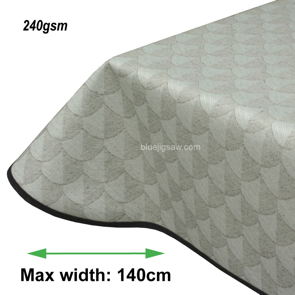 Sevilla Natural Acrylic Coated Tablecloth