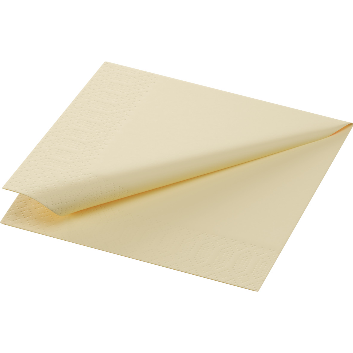 Dinner Tissue Napkin, 3ply 40cm Buttermilk