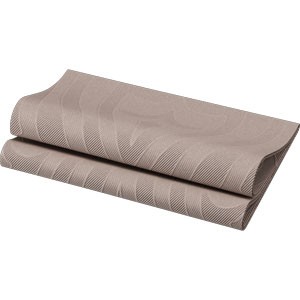 Duni Elegance Lily Napkins 40cm Greige
