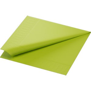 Duni 3ply 40cm Tissue Napkins Kiwi