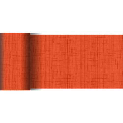 Dunicel® Table Runner, 15cm x 20m, Linnea Mandarin