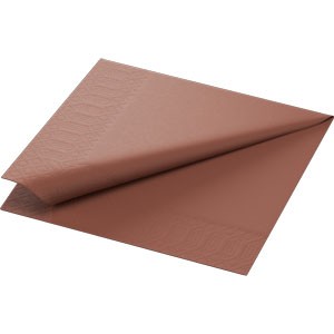 Tissue Napkin, 3ply 33cm, Chestnut