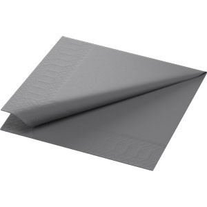Tissue Napkin, 3ply 33cm, Granite Grey