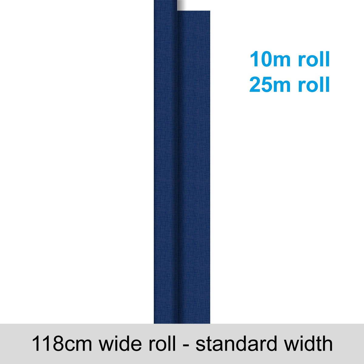 Dunisilk Linnea Dark Blue Banquet Roll
