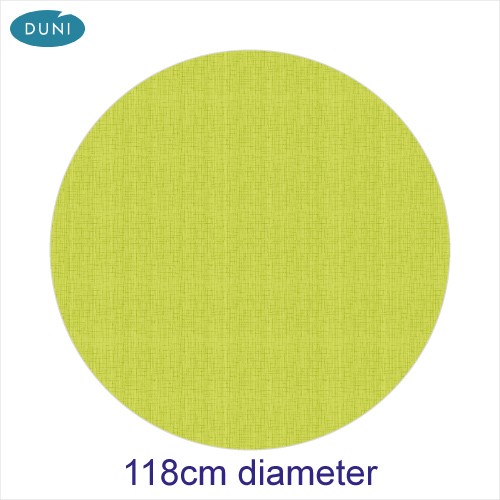 Dunisilk Linnea Round Kiwi Tablecovers