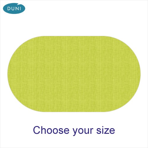 Dunisilk Linnea Oval Kiwi Tablecovers