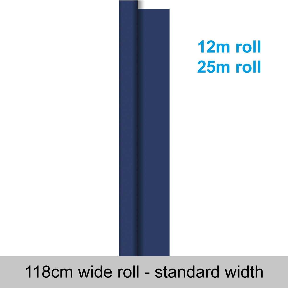 Dunicel&reg; Dark Blue Banquet Roll