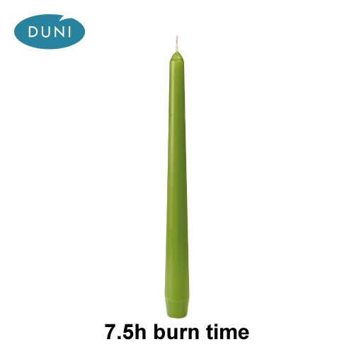 Duni Leaf Green Antique Candles
