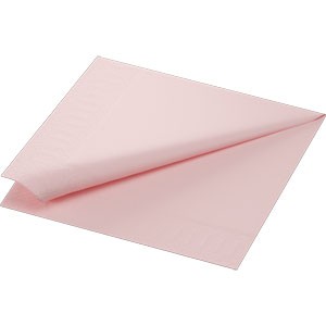 Duni 3ply 40cm Tissue Napkins Mellow Rose