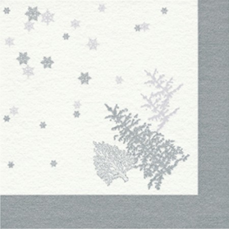 Tree & Snowflakes Airlaid Napkin, Home Fashion, 40cm