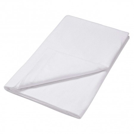 Small White Cotton Dust Sheet 114x114cm