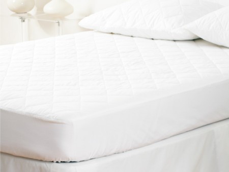 Quilted Polycotton Mattress Protector