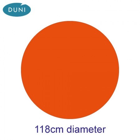 Dunicel Tablecovers, 118cm Diameter, Sun Orange