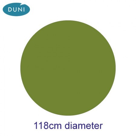 Dunicel Tablecovers, 118cm Diameter, Leaf Green