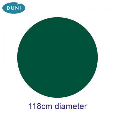 Dunicel Tablecovers, 118cm Diameter, Dark Green