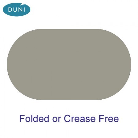 Dunicel® Oval Tablecover Granite Grey