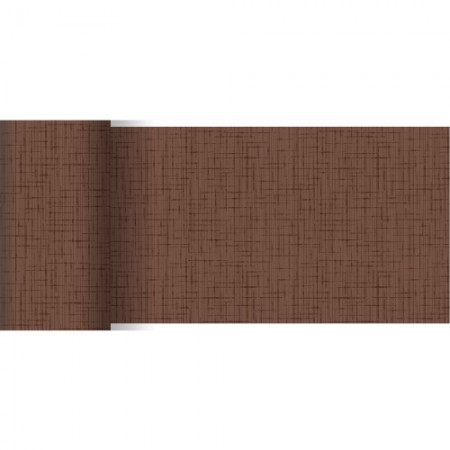 Dunicel® Table Runner, 15cm x 20m, Linnea Chestnut