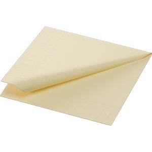 Duni Tissue Napkin, 2ply 24cm, Cream