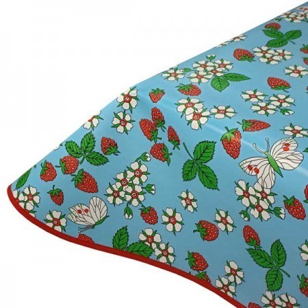 Blue Nature Wipeclean PVC Tablecloth