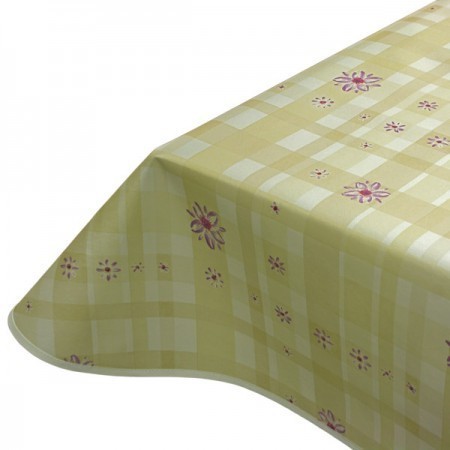 Samantha Purple Wipeclean PVC Tablecloth