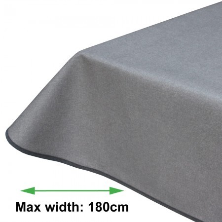 Maison Koala Plain Acrylic Coated Wipe Clean Tablecloth