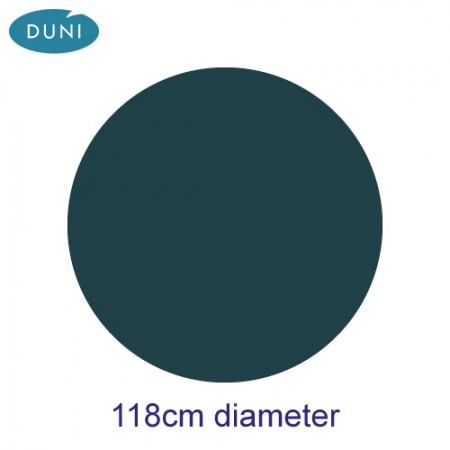 Dunicel Tablecovers, 118cm Diameter, Ocean Teal