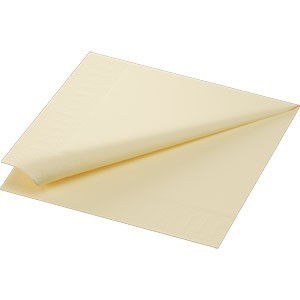 Duni Tissue Napkin, 2ply 40cm, Cream