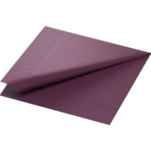 Duni Tissue Napkin, 2ply 40cm, Plum