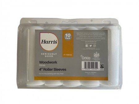 Harris Seriously Good 4" Roller Sleeve Gloss Pack of 10