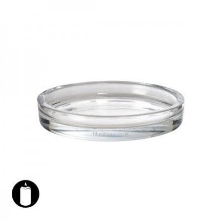 Duni Candle Plate Base Glass Ø114mm