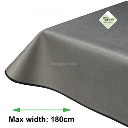 Melbourne Steel Acrylic Coated Tablecloth