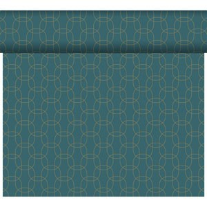 Duni Christmas Golden Deco Dunicel® Tete-a-Tete, 40cm x 24m