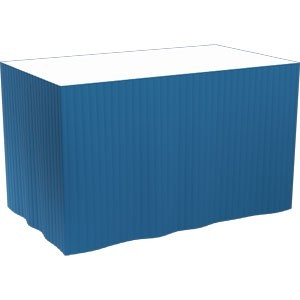 Dark Blue Dunicel® Tableskirt 0.72 x 4m