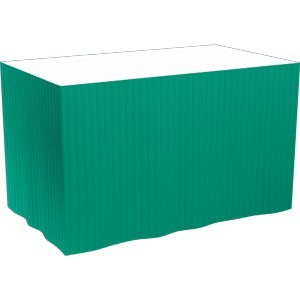 Dark Green Dunicel® Tableskirt 0.72 x 4m