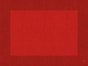 Linnea Red Dunicel® Placemat, 30cm x 40cm