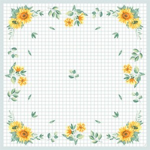 Sunflower Day Dunicel® Slipcover 84cm x 84cm