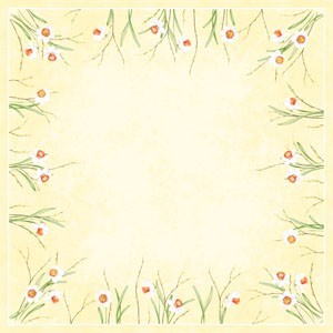 Daffodil Joy Dunisilk® Slipcover 84cm x 84cm