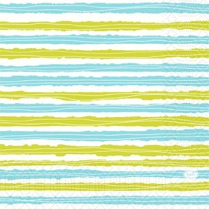 Duni Elise Stripes 3ply Tissue Napkins 33cm x 33cm