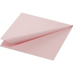 Duni Tissue Napkin, 3ply 24cm Mellow Rose