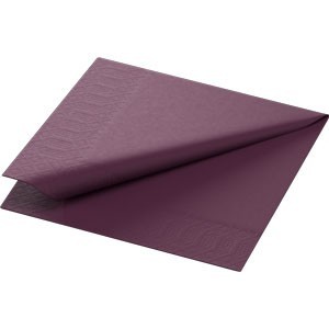 Duni Tissue Napkin, 3ply 24cm Plum