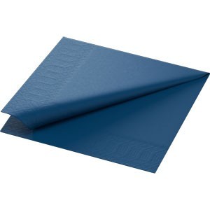 Duni Tissue Napkin, 1ply 33cm Dark Blue