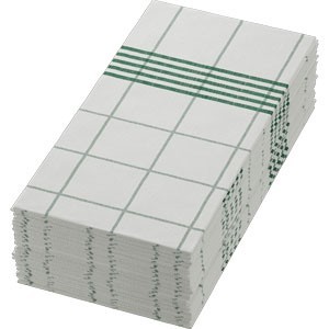 Dunisoft® Towel Napkin, 1/8 Bookfold, 48x48cm Dark Green