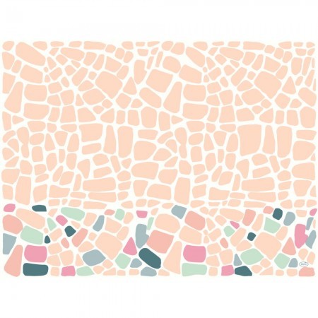 Ocean Pebbles Bio Dunicel® Placemat, 30cm x 40cm