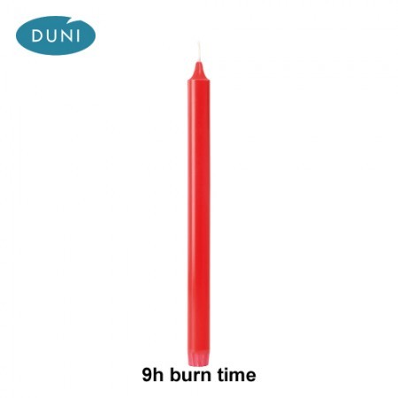 Duni Crown Candle, Red