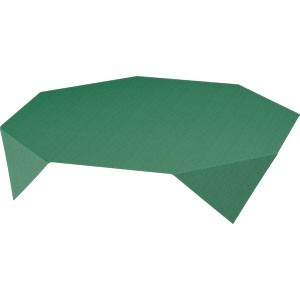 Linnea Dark Green Dunisilk® Slipcover 84cm x 84cm